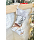Чобіток для подарунків гобеленовий WINTER Limaso