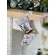Чобіток для подарунків гобеленовий WINTER Limaso