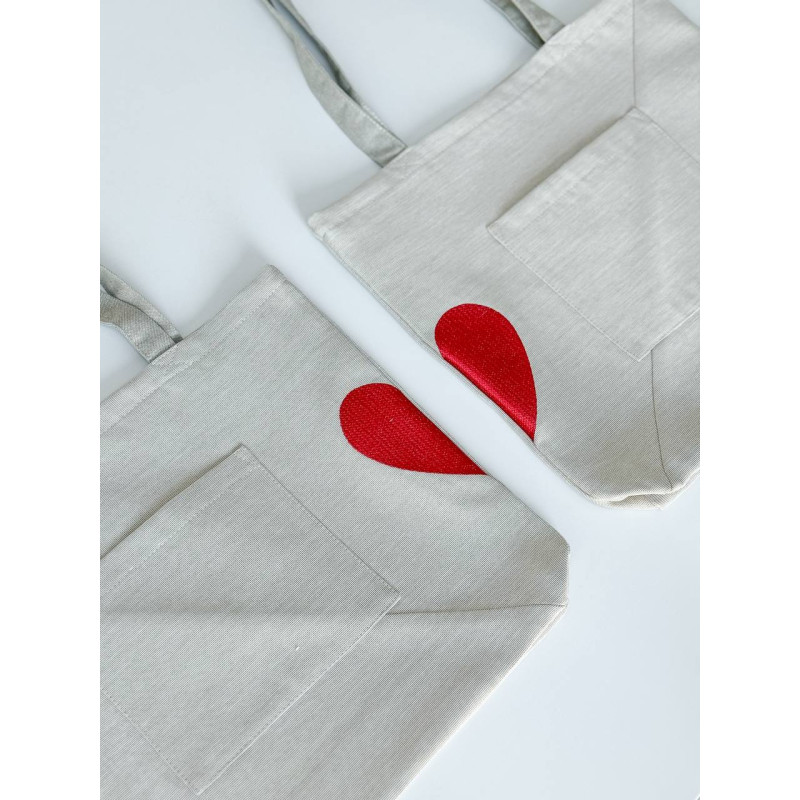 Набір сумок (2 шт) гобеленових SET HEART-SM Limaso