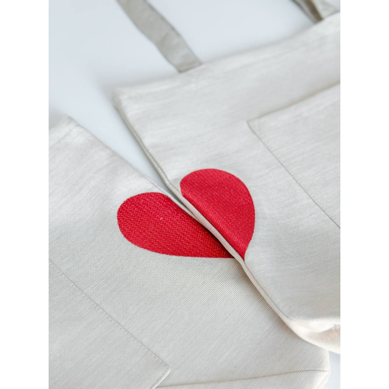 Набір сумок (2 шт) гобеленових SET HEART-SM Limaso