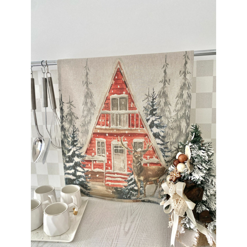 Набір з 2 шт. кухонних рушників "Snowy Home" SET TOWELS-22