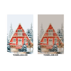 Набор из 2 шт. кухонных полотенец "Snowy Home" SET TOWELS-22