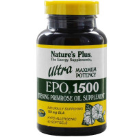 Олія вечірньої примули (Ultra EPO 1500), Nature's Plus, максимальна потужність, 60 капсул