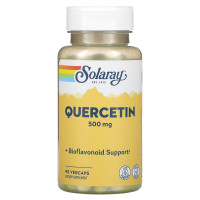 Кверцетин, Quercetin, Solaray, 500 мг, 90 капсул