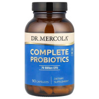 Пробиотики, комплекс, Complete Probiotics, Dr. Mercola, 70 млрд КОЕ, 90 капсул