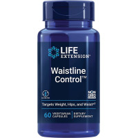 Жироспалювач для стегон та талії, Waistline Control, Life Extension, 60 вегетаріанських капсул