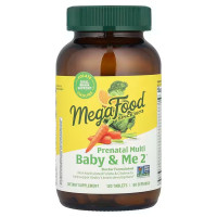 Вітаміни для вагітних 2, Baby & Me 2, MegaFood, 120 таблеток