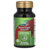 Підтримка рівня цукру в крові, Blood Sugar, Nature's Way, 90 капсул
