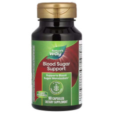 Підтримка рівня цукру в крові, Blood Sugar, Nature's Way, 90 капсул