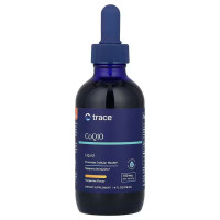 Коэнзим Q10, Liquid CoQ10, Trace Minerals Research, со вкусом мандарина, 100 мг, 118 мл