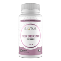Берберін, Berberine, Biotus, 60 капсул