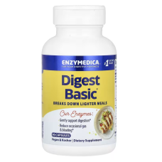 Ферменты для пищеварения, Essential Enzyme Formula, Enzymedica, 90 капсул
