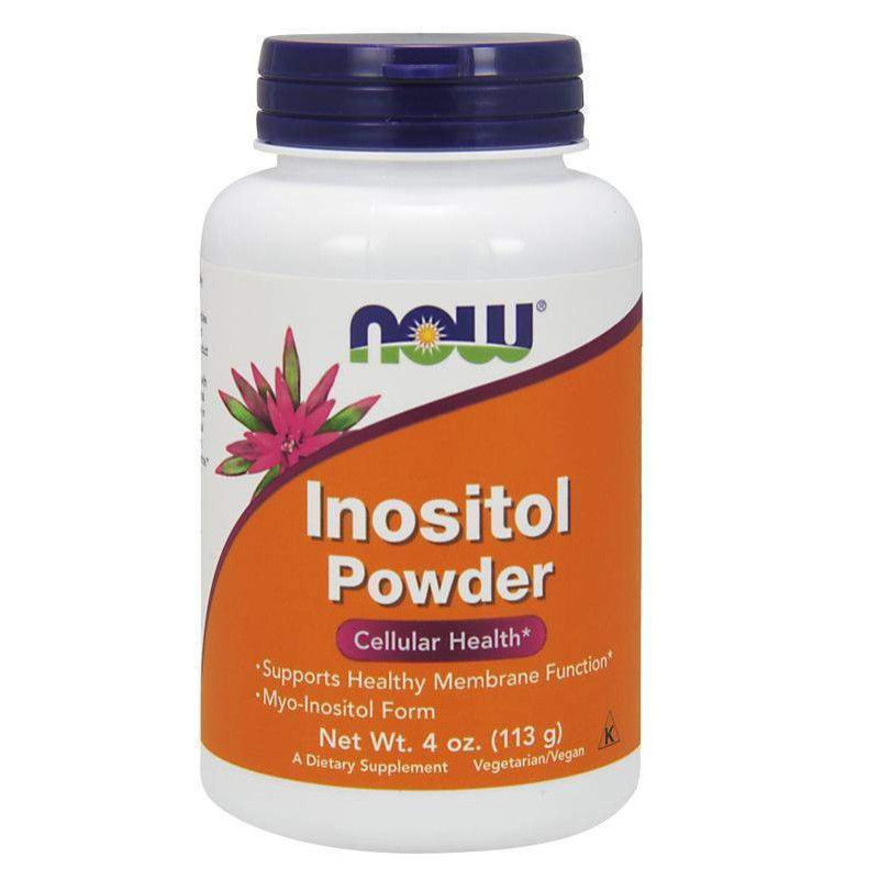 Инозитол, Inositol, Now Foods, порошок, 113 г.