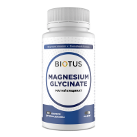Магний глицинат, Magnesium Glycinate, Biotus, 250 мг, 60 капсул