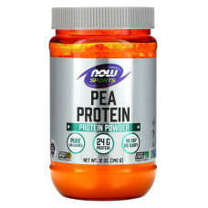 Гороховий протеїн, Pea Protein, Now Foods, Sports, без смаку, 340 г