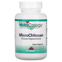 Микрохитозан для похудения, MicroChitosan, Nutricology, 60 капсул