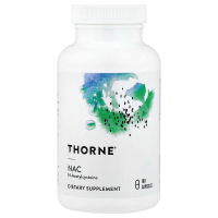Ацетилцистеин, NAC, Thorne, 180 капсул (500 мг на капсулу)