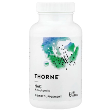 Ацетилцистеин, NAC, Thorne, 180 капсул (500 мг на капсулу)
