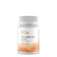 Витамин D3 Экстра, Vitamin D3 Extra, My Nutri Week, 100 мкг / 4000 МЕ, 120 капсул