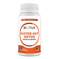 Вотер аут детокс, Water Out Detox, Biotus, 100 капсул