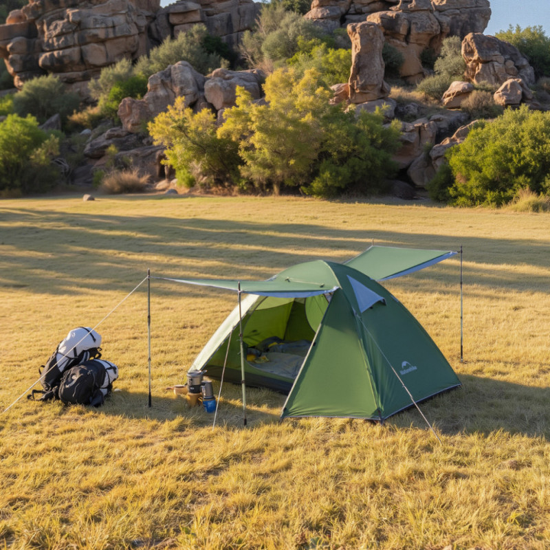 Намет тримісний Naturehike Bleik Series Tent CNK2550WS038, зелений