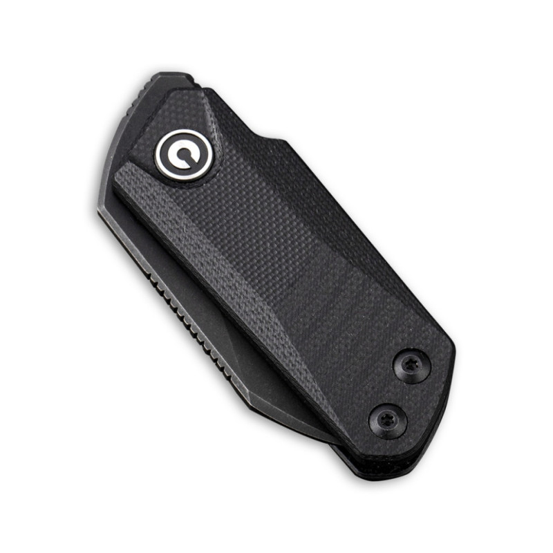 Ніж складаний кишеньковий Civivi Ki-V, (3.9 см) 9Cr18MoV / G10 чорний