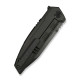 Ніж складаний туристичний Weknife Breach (9.8 см) Bohler M390 / Titanium вугільно-сірий