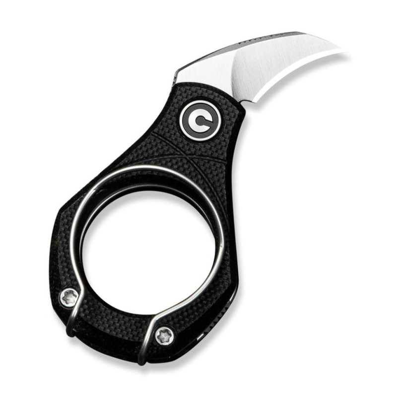 Ніж складаний кишеньковий Civivi Pyrus, (1.6 см) 14C28N / G10 чорний