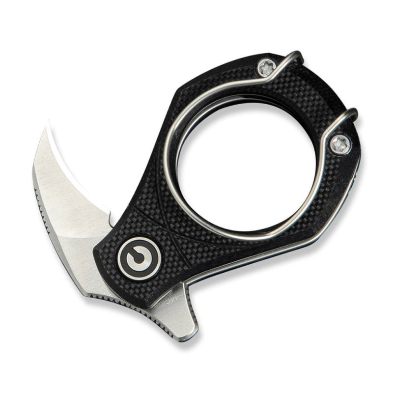 Ніж складаний кишеньковий Civivi Pyrus, (1.6 см) 14C28N / G10 чорний
