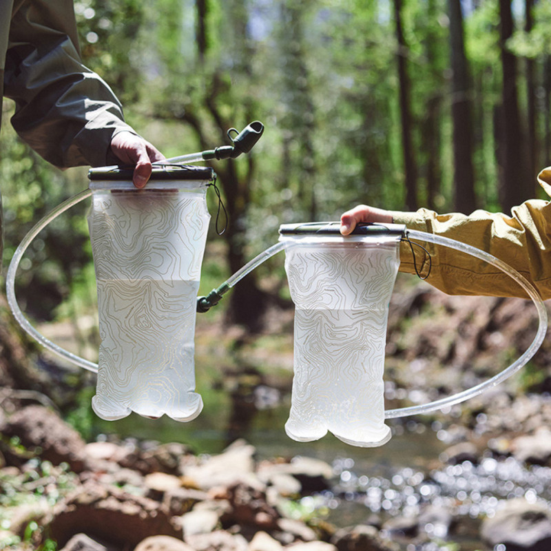 Питна система (гідратор) Naturehike CNK2450CF011, 1.5л. прозора