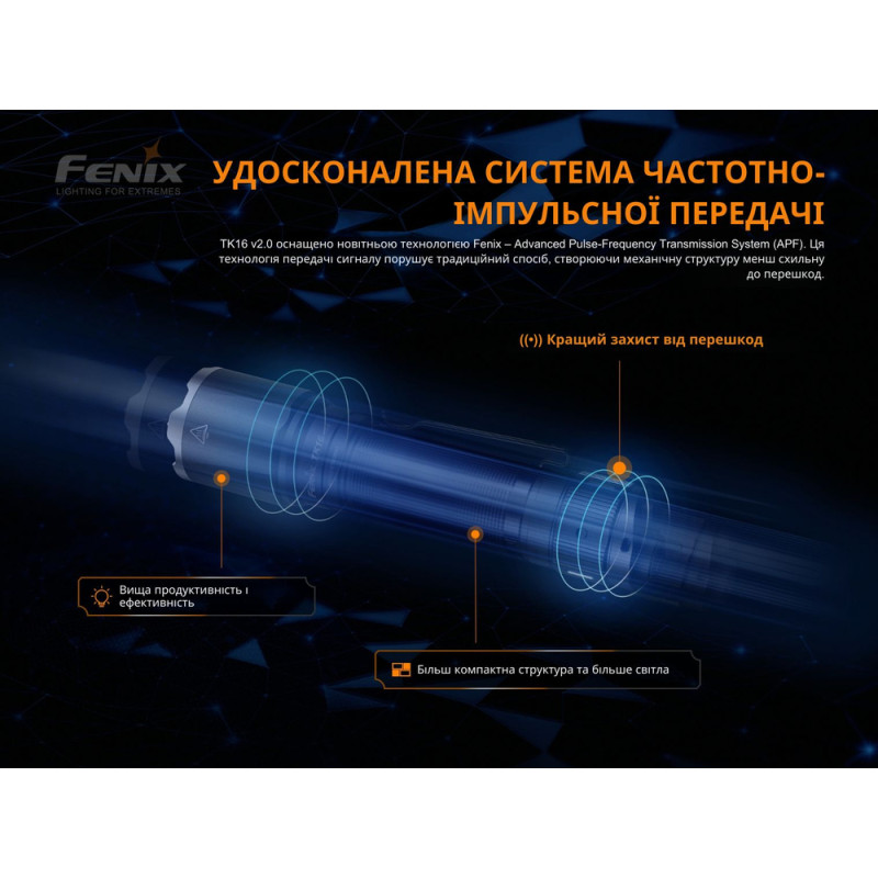 Ліхтар ручний Fenix TK16 V2.0