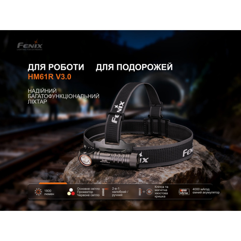 Мультиліхтар Fenix HM61R V3.0