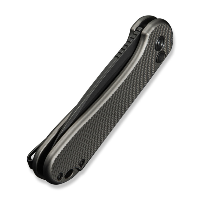 Ніж складаний кишеньковий Civivi Elementum II, (7.5 см) Nitro-V / Aluminum сірий