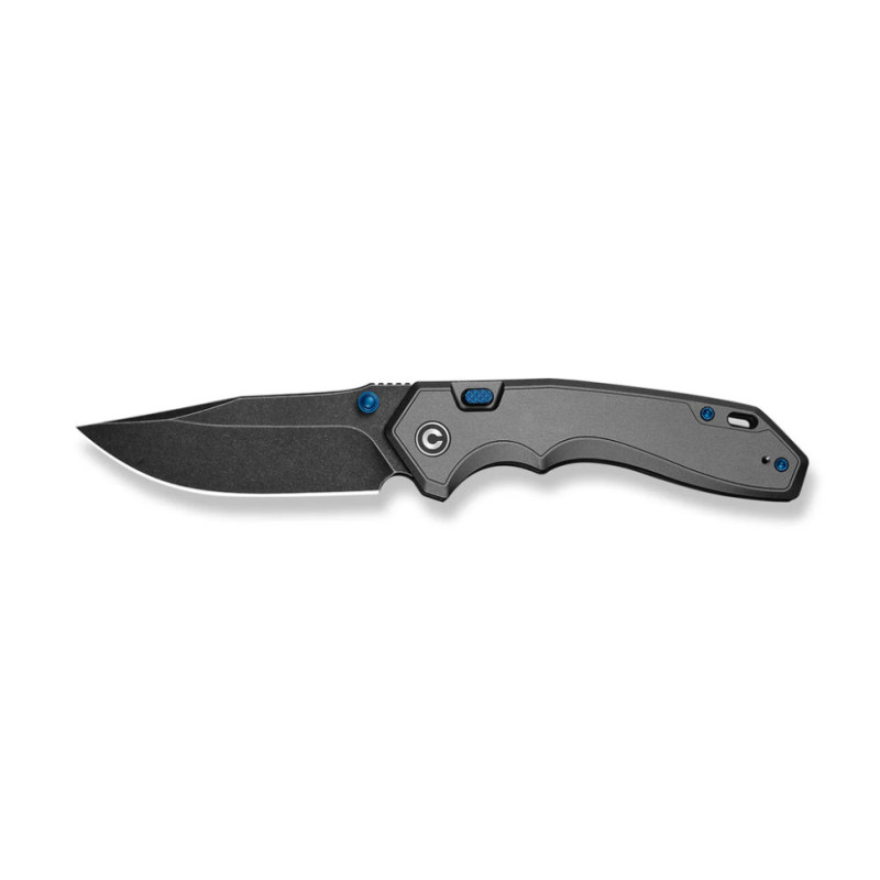 Ніж складаний туристичний Civivi Elite Brova, (8.7 см) CPM S35VN / Aluminum сірий