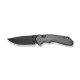 Ніж складаний туристичний Civivi Elite Brova, (8.7 см) CPM S35VN / Aluminum сірий