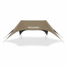 Тент туристичний Naturehike Cloud Skies Tarp Lite CNK2650WS023, 960 х 485 х 260 см, темно-коричневий