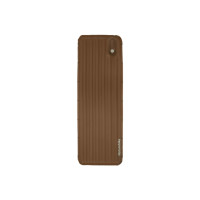 Матрац туристичний надувний одномісний Naturehike CNK2450WS035, 198х68х9.5 см, коричневий із вбудованою помпою для надування