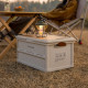 Складаний контейнер для зберігання з ручками Naturehike Lingyue R CNK2550XB017, 25 л, світло-бежево-сірий