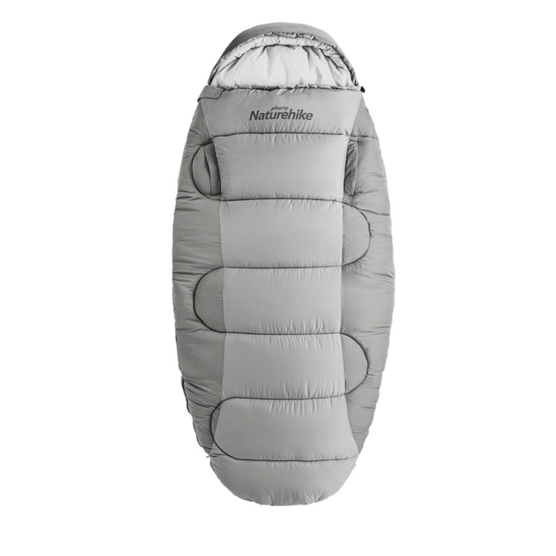 Спальний мішок овальний Naturehike PS300 CNK2350WS026, сірий