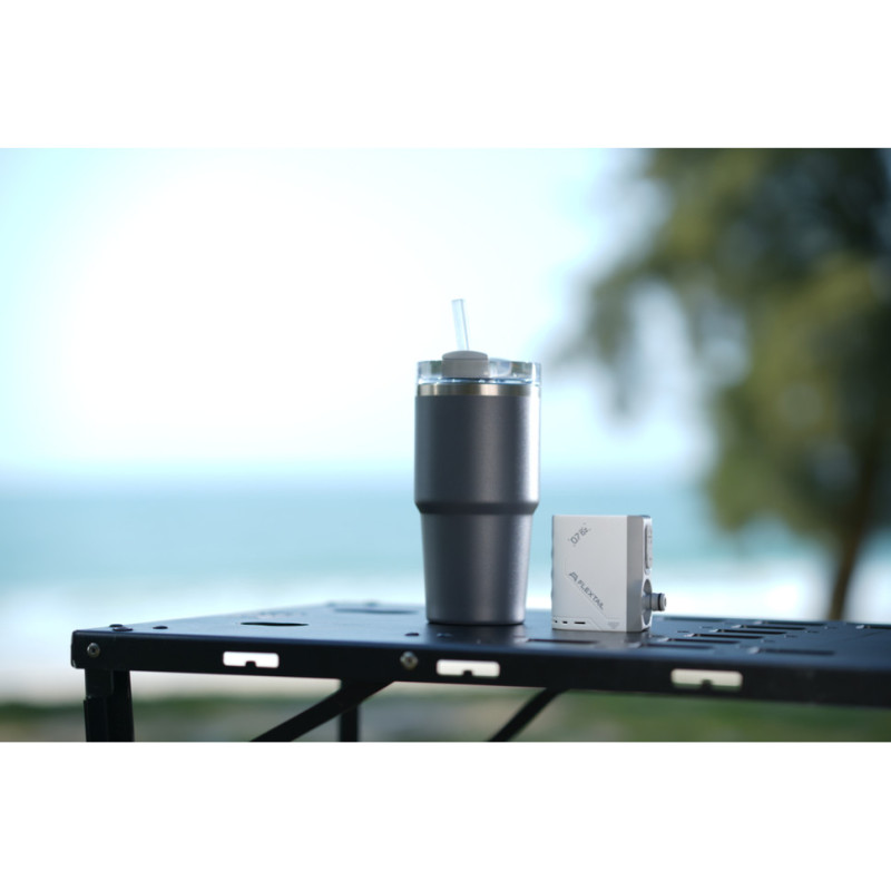 Душ портативний з насосом на акумуляторі Flextail Tiny Shower, білий