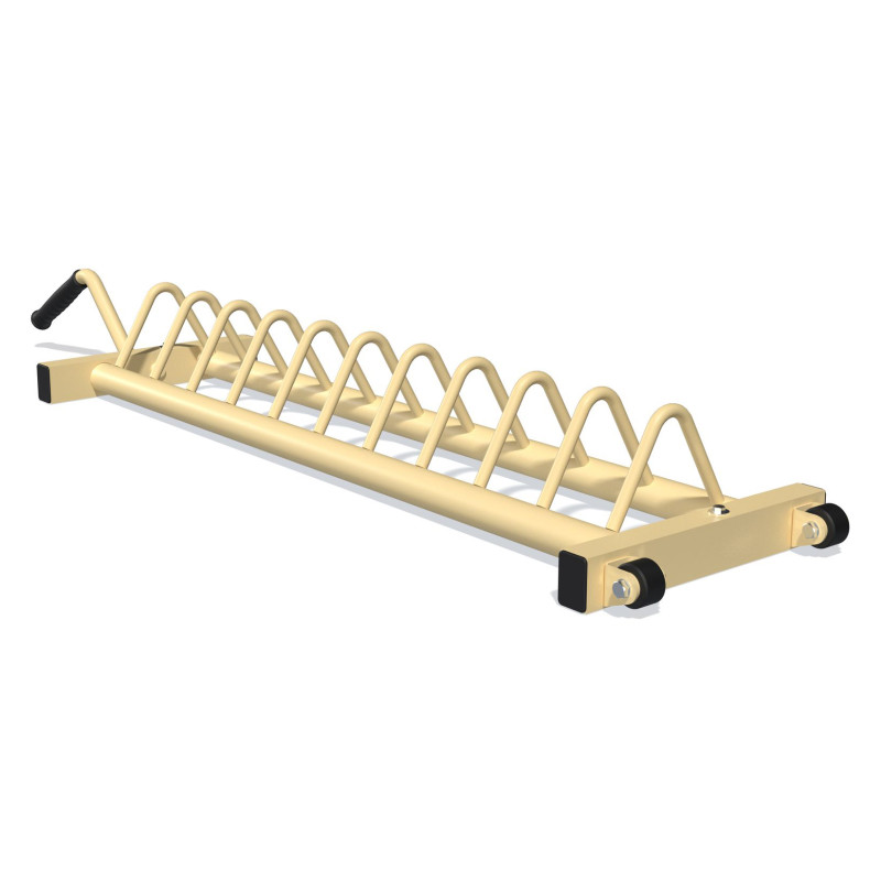 Підставка під диски горизонтальна мобільна InterAtletika KF320