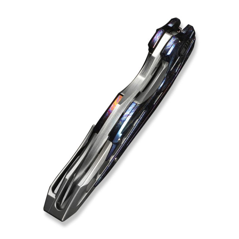 Ніж складаний туристичний Weknife Arrakis (8.8 см) Vanax / Titanium сіро-блакитний