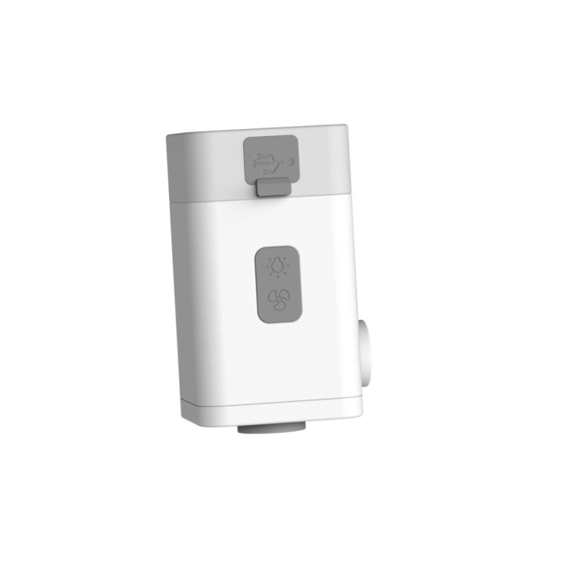 Насос-ліхтар-powerbank кемпінговий Flextail Max Pump 2 Plus, білий