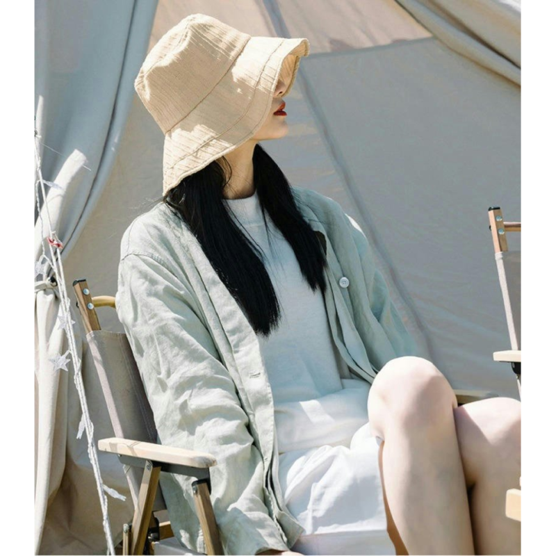 Рибацький капелюх від сонця Naturehike NH21FS536, чорний