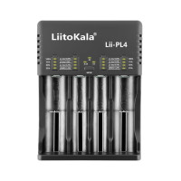 Зарядний пристрій Liitokala Lii-PL4, 4 канала, Ni-Mh/Li-ion/LiFePO4, 220V/12V, LED, Box