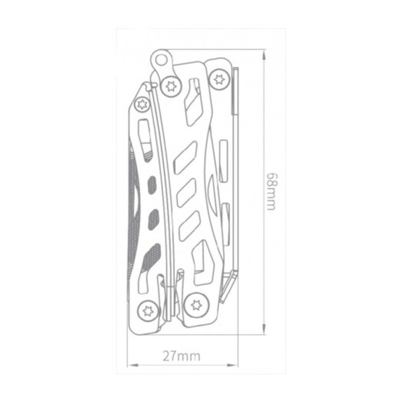 Мультитул NexTool Flagship Pro, чорний