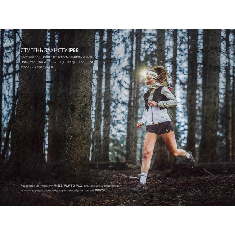 Ліхтар налобний з червоним світлом Fenix HM23 V2.0 300 лм