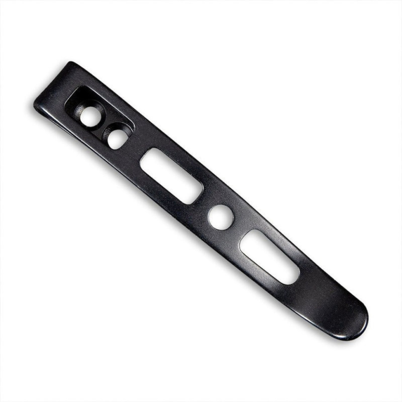 Кліпса кишенькова сталева чорна (58 мм) Sencut без гвинтів SA15A