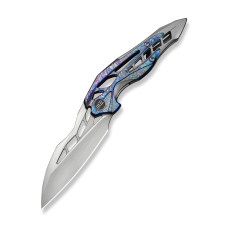 Ніж складаний туристичний Weknife Arrakis (8.8 см) Vanax / Titanium сіро-блакитний