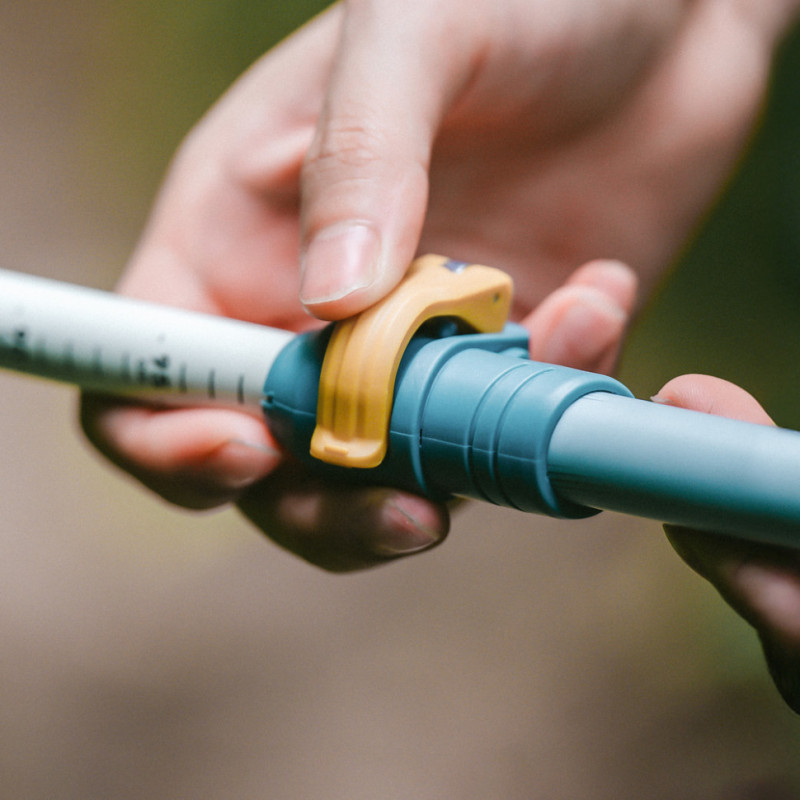 Трекінгова палиця Naturehike CNK2550DS013, 90-120 см, блакитна